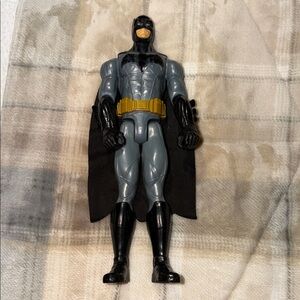 DC Batman Action Figure - Black, Gray, Yellow